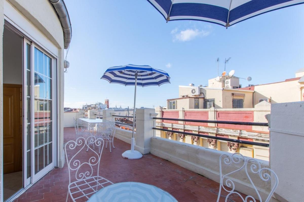 马德里Atico Con Terraza De Vistas Inmejorables公寓 外观 照片