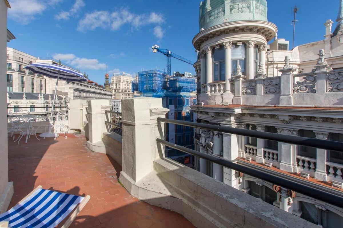 马德里Atico Con Terraza De Vistas Inmejorables公寓 外观 照片